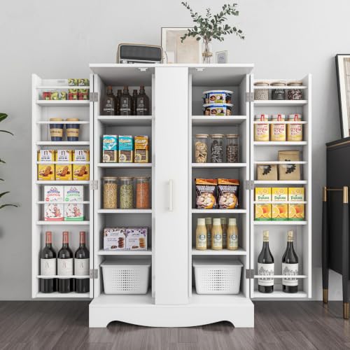47" Kitchen Pantry Cabinet with Drawer