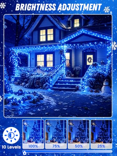 2 Pack 100 LED Fairy Lights Battery Operated with Remote Timer