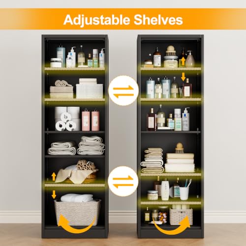 Metal Locker Tall Narrow Storage Cabinet