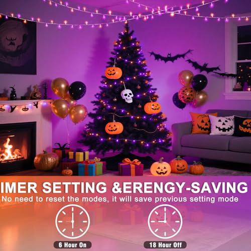 250 LED 82FT Halloween Lights Outdoor
