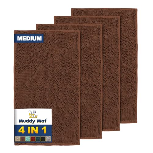 4 Piece Brown Medium 30"X19" AS (4 Count)