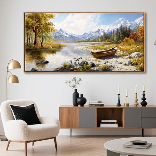 Fall Mountain Landscape Wall Art