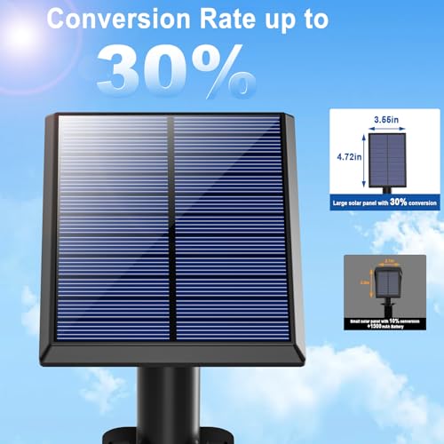 Solar Lights Outdoor Waterproof Flag Spotlights 10 Pack (10 Count)