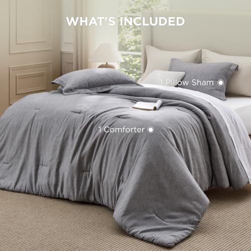Grey Twin Comforter Set