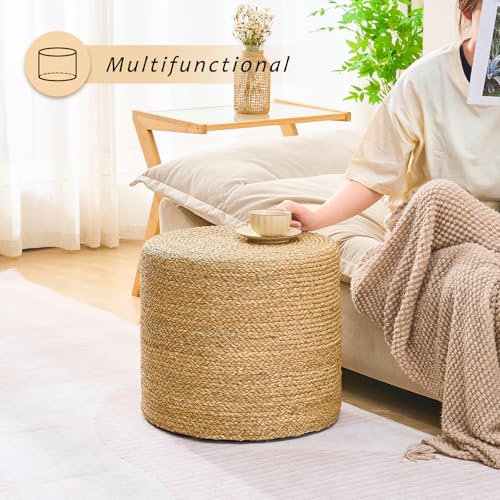 Handwoven Ottoman Pouf