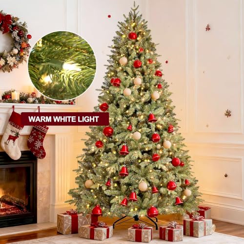 7.5FT Prelit Artificial Christmas Tree