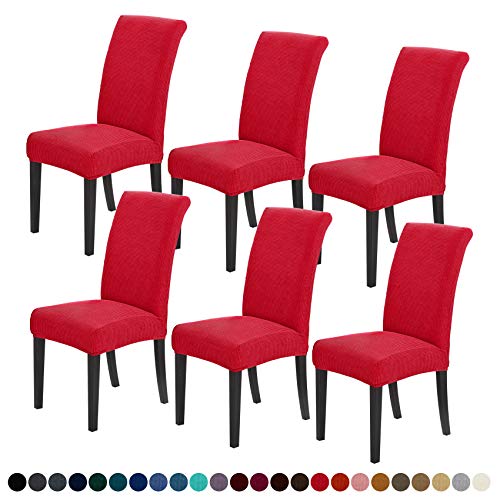 Christmas Chair Covers for Dining Room Set of 6