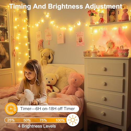 100FT 300 LED Christmas Lights Plug in
