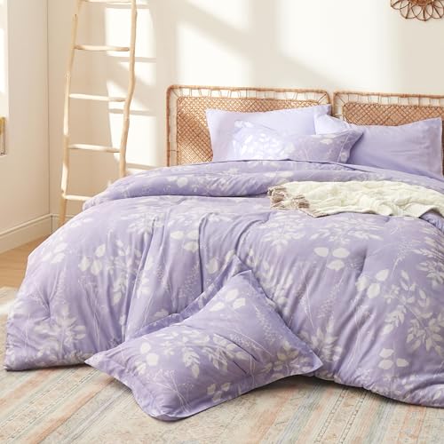 Floral Lavender Comforter Set