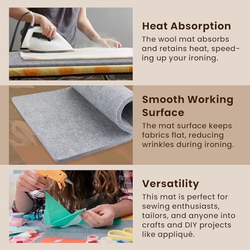13x17" Wool Pressing Mat