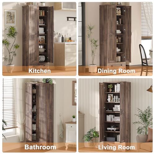 70" Tall Storage Cabinets