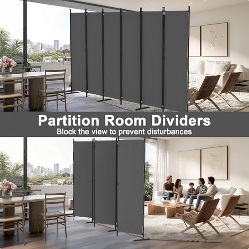 6 Panel Room Divider