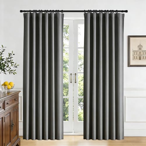 Room Divider Blackout Curtain Track Curtains Wall Dividers Panels Screen for Living Rooms Bedroom Office Privacy Partition Separation