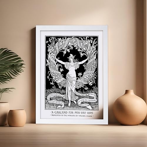 Vintage Walter Crane Poster