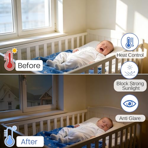 One Way Window Privacy Film with Tools