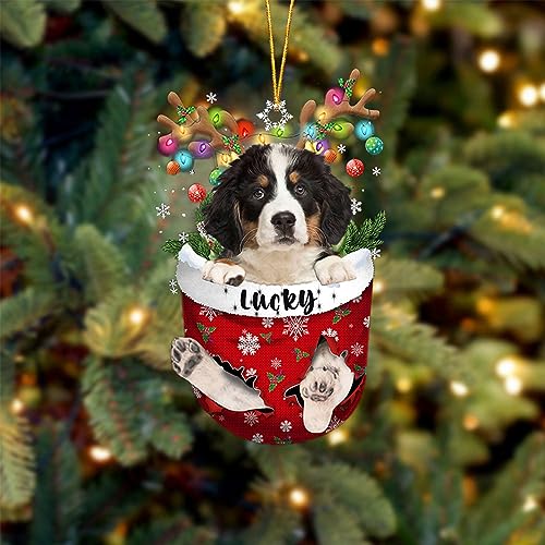 Bernese Mountain Dog Christmas Ornament