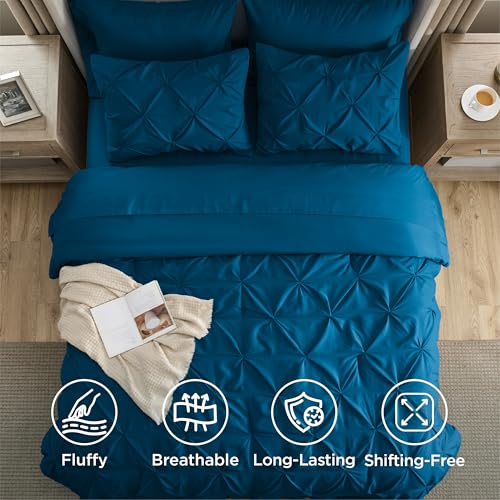 7 Piece Queen Comforter Set & Sheet Set
