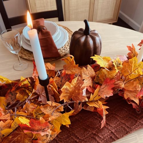 10 Pack Fall Leaf Garland (59 Foot)
