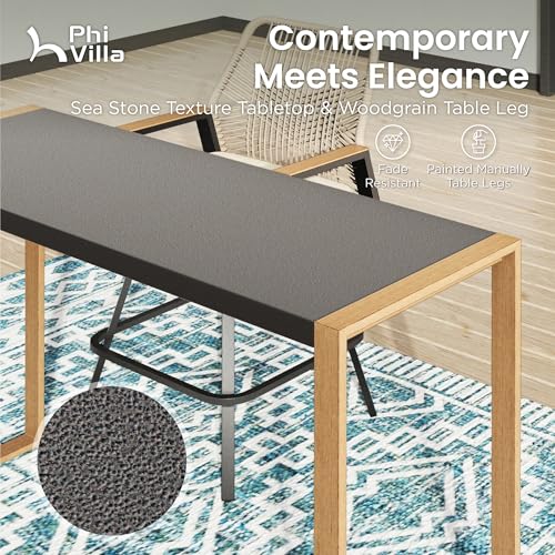 Bar Height Patio Table and Chairs 3 Piece (3 Count)