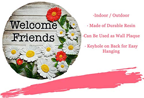 Garden Décor Welcome Friends Stepping Stone
