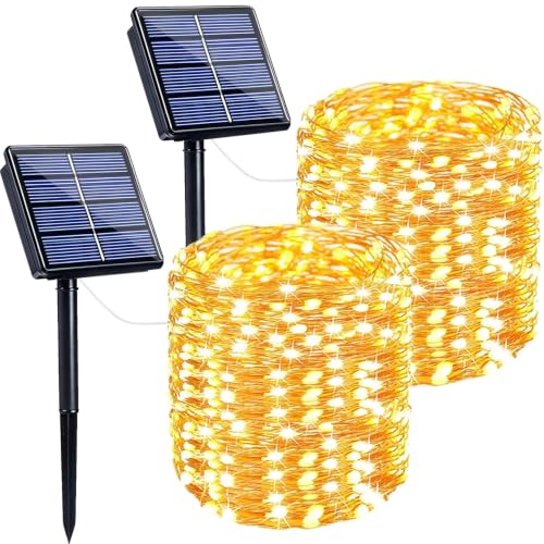 Solar String Lights Outdoor (144 Foot)