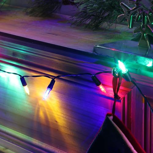 16Ft 50LEDs Christmas Mini String Lights (4 Count)