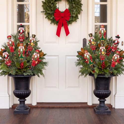 12pc Nutcracker Soldier Christmas Tree Picks (12 Count)
