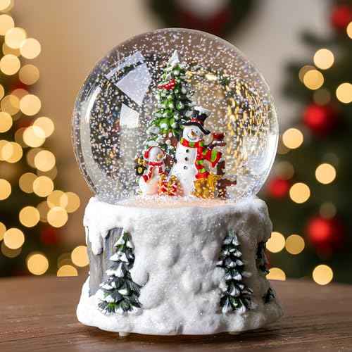 Snowmen Christmas Snow Globe