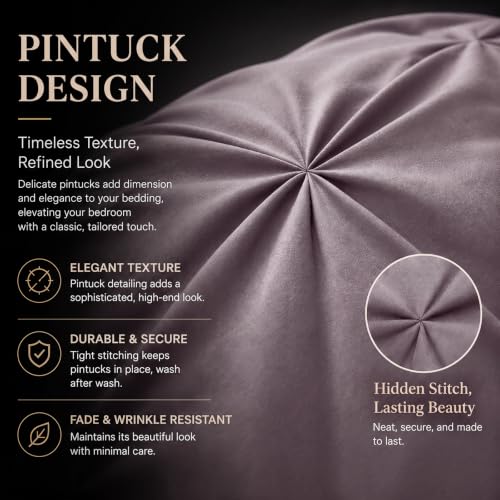 Queen Comforter Set Dusty Purple