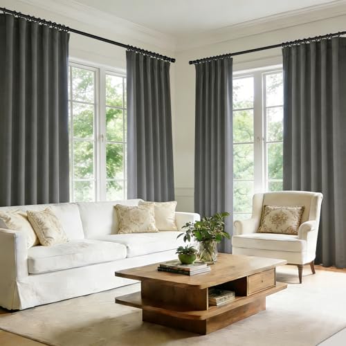 Room Divider Blackout Curtain Track Curtains Wall Dividers Panels Screen for Living Rooms Bedroom Office Privacy Partition Separation