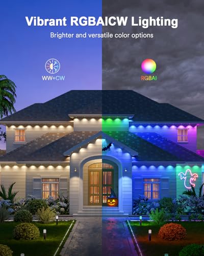 13ft Extension String with 10 LED Eave Lights (13 Foot)