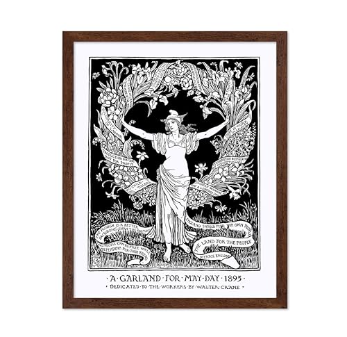 Vintage Walter Crane Poster