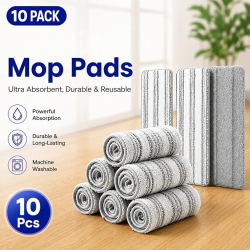 Blueark Replacement Mop Pads (10 Count)