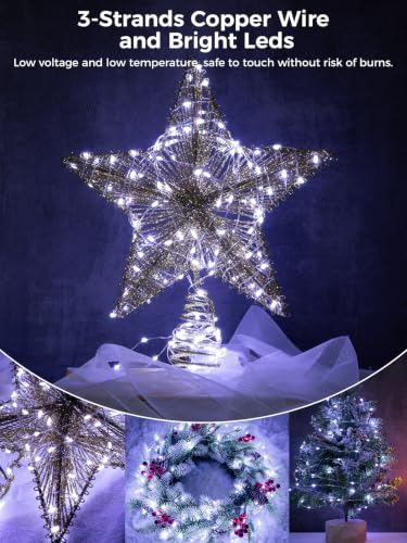 100FT 300LEDs Fairy Lights Solar Powered