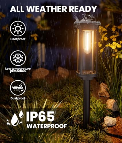 Landscape Solar Lights Outdoor Brightest (8 Count)