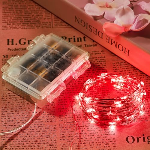 4 Pack 16.4 Ft. Battery Operated Outdoor String Lights with Remote & Timer (4 Count)