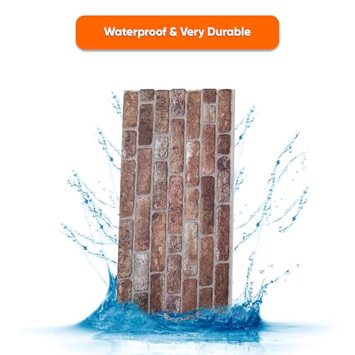 3D Wall Panels Brick Effect