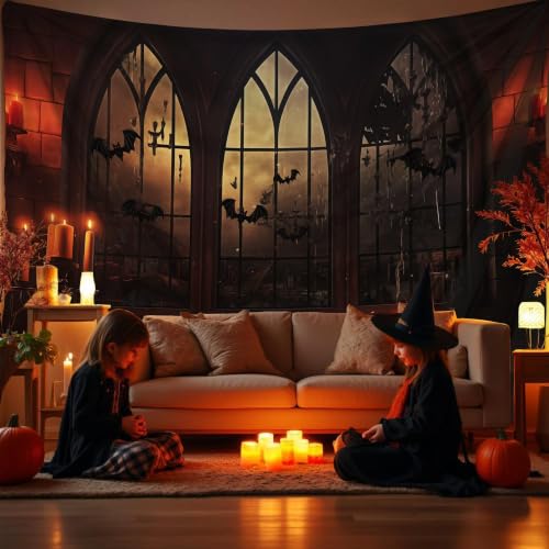 Halloween Tapestry Wall Hanging 90.6"x70.9"