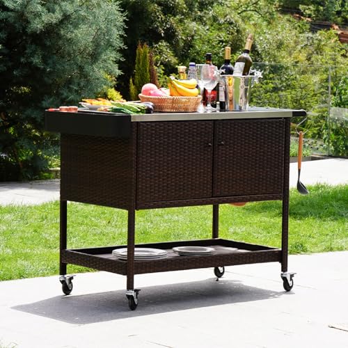 Outdoor Bar Cart