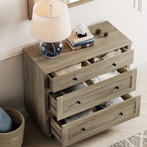 Baby Dresser for Bedroom with 3 Drawers