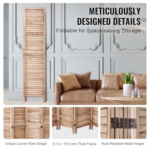 Wood Room Divider