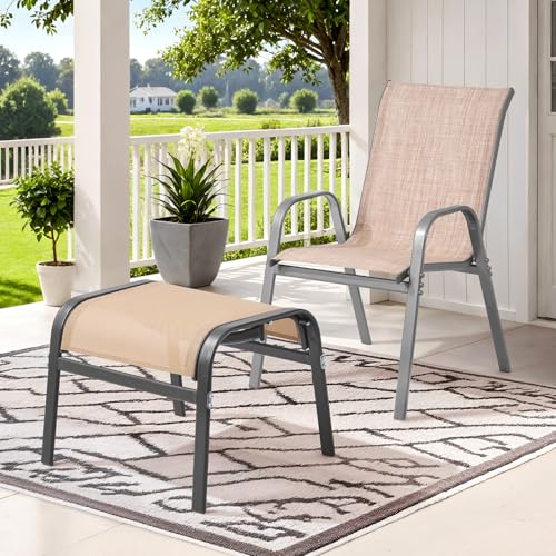 Outdoor Ottoman Set of 2 (2 Count)
