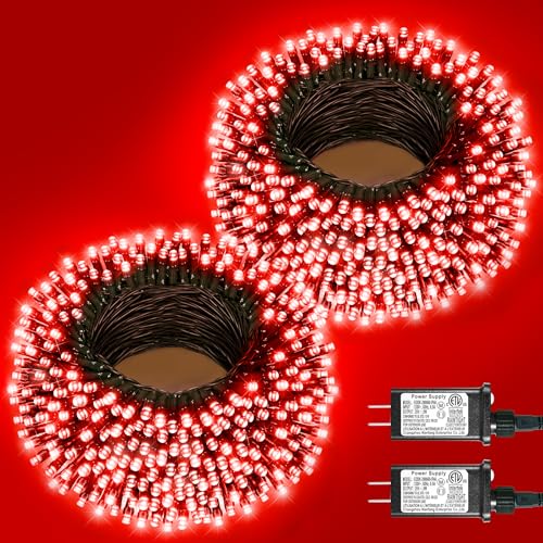 2 Pack Christmas Lights Outdoor