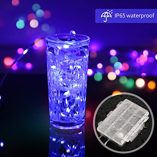 Fairy Lights Battery Operated String Lights Color Changing 2 Pack (2 Count)