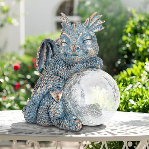 Solar Dragon Garden Statue