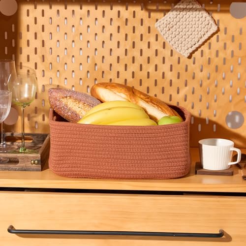 Small Storage Baskets for Organizing (4 Count)
