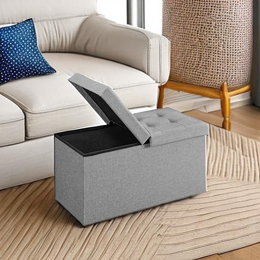 30 Inches Storage Ottoman