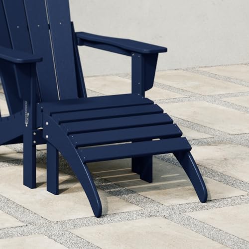 Outdoor Patio Adirondack Ottoman Foot Rest