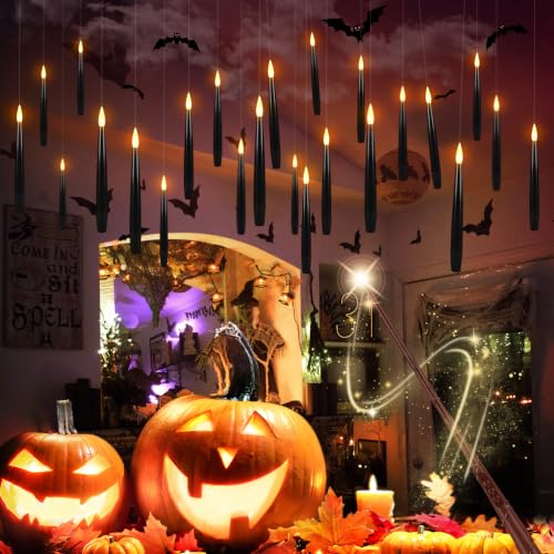 Floating Candles with Magic Wand Remote