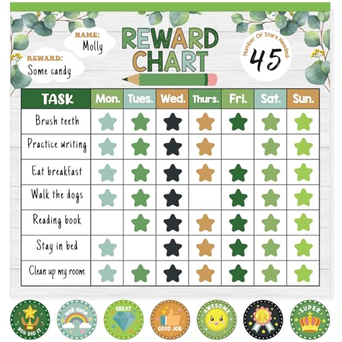 Reward Chart for Kids